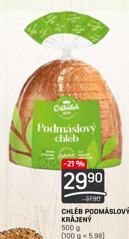 Chléb podmáslový Odkolek