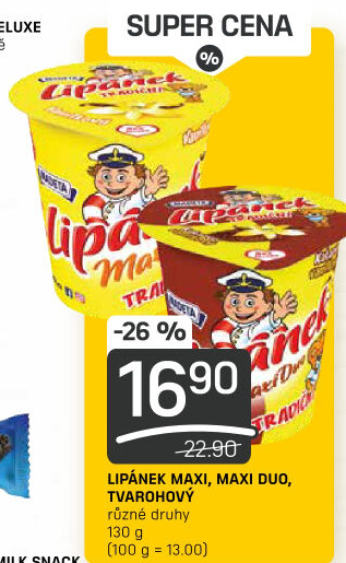 Dezert Lipánek Madeta