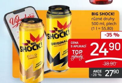Energetický nápoj Big Shock
