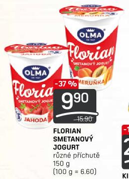 Jogurt smetanový Florian Olma