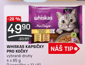 Kapsičky pro kočky Whiskas