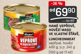 Maso Hamé - konzerva