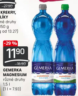 Minerální voda Gemerka