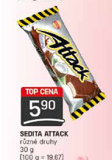 Oplatky Attack Sedita
