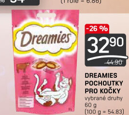 Pamlsky pro kočky Dreamies Whiskas