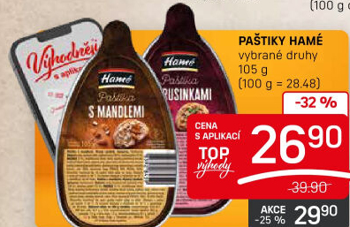 Paštiky Hamé