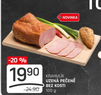 Pečeně uzená bez kosti Krahulík