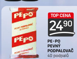 Podpalovač pevný Pe-Po