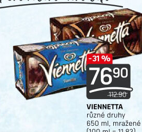 Zmrzlinová roláda Viennetta Algida