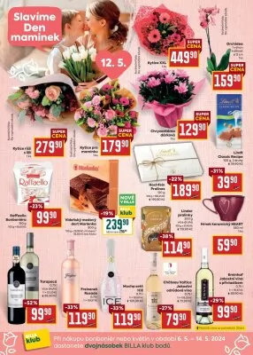 akční leták BILLA 6.5.2024-14.5.2024