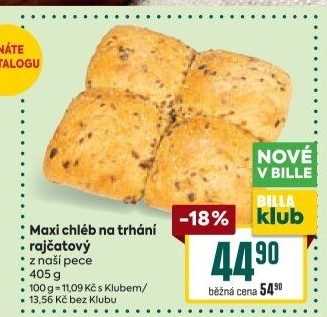 Chléb na trhání