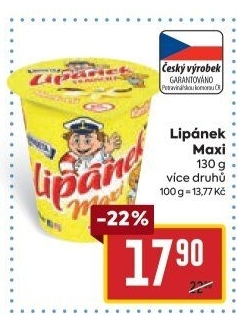 Dezert Lipánek Madeta