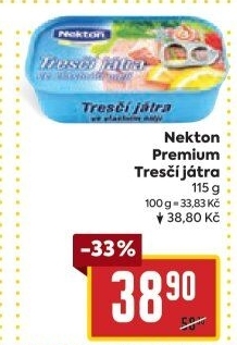 Játra tresčí Nekton