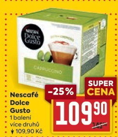 Kapsle Dolce Gusto Nescafé