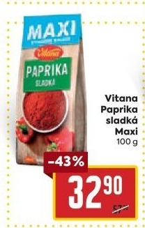 Koření Paprika sladká Vitana