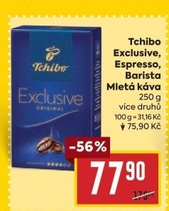Mletá káva Tchibo Exclusive