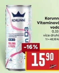 Ochucená voda Vitamínová Korunní