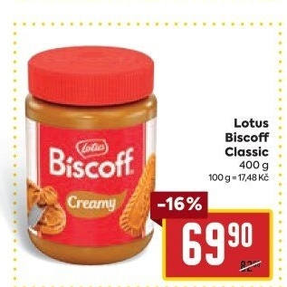 Pomazánka Biscoff Lotus