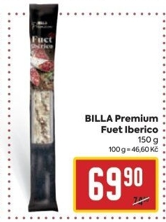 Salám Fuet Iberico Premium Billa