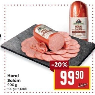 Salám Horal Kostelecké uzeniny
