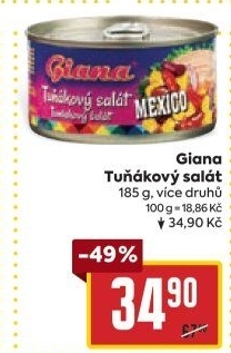 Salát s tuňákem Giana