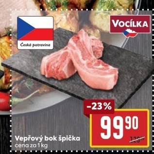 Vepřový bok špička Vocílka