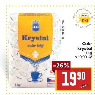 Cukr krystal TTD