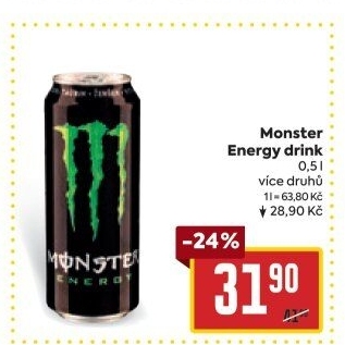 Energetický nápoj Monster Energy