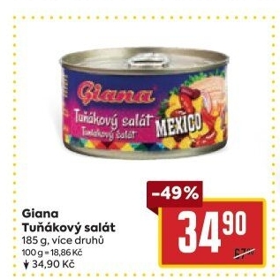 Salát s tuňákem Giana