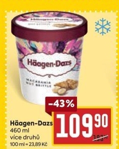 Zmrzlina v kelímku Häagen-Dazs