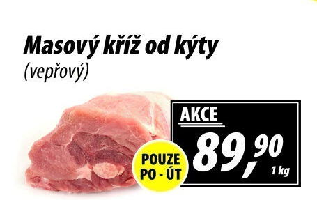 Masový kříž od kýty vepřový