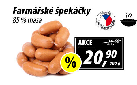 Špekáčky farmářské