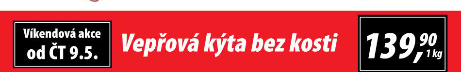 Vepřová kýta bez kosti