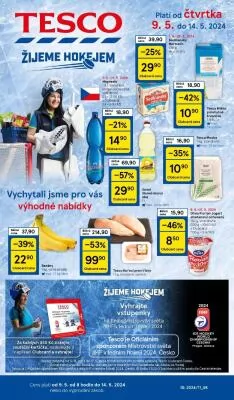 akční leták Tesco 9.5.2024-14.5.2024