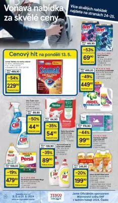 akční leták Tesco 9.5.2024-14.5.2024