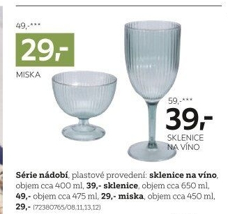 PLAST SKLENKA