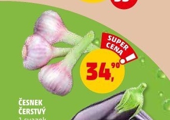 Česnek čerstvý svazek