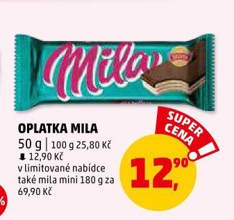 Oplatky Mila Sedita