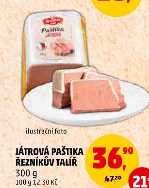 Paštika játrovka Řezníkův talíř