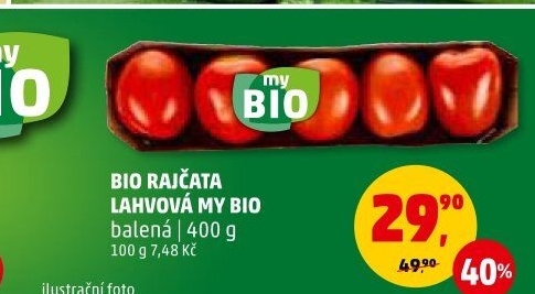 Rajčata lahvová bio My BIO