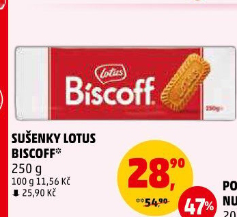 Sušenky Biscoff Lotus