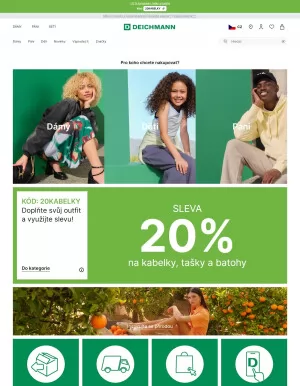 akční leták DEICHMANN 8.5.2024-14.5.2024