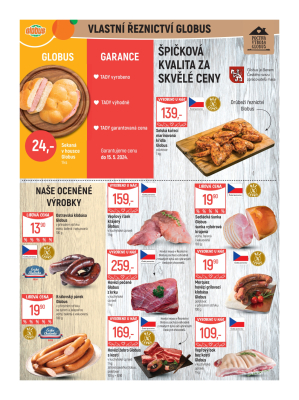 akční leták Globus 9.5.2024-14.5.2024