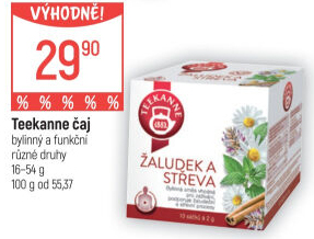 Čaj bylinný Funkční Teekanne