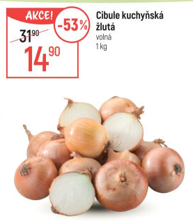 Cibule kuchyňská žlutá