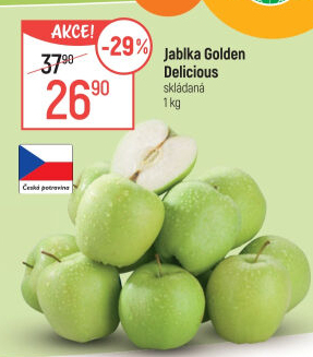 Jablka Golden Delicious