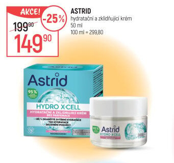 Krém pleťový Hydro X-Cell Astrid