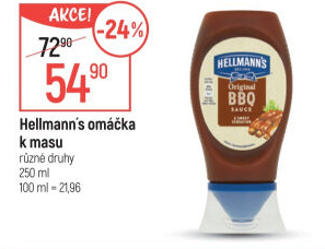 Omáčky BBQ Hellmann'