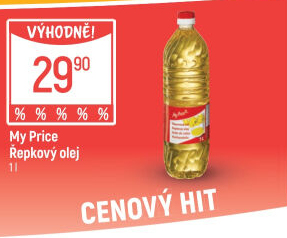 Řepkový olej My Price