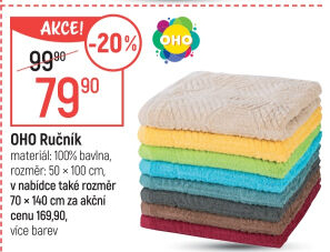Ručník OHO